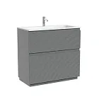 Тумба под раковину Sancos Folk Floor FL90FES, 90 см, напольная, ergraut soft