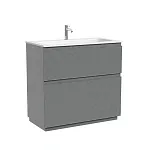 Тумба под раковину Sancos Folk Floor FL90FES, 90 см, напольная, ergraut soft