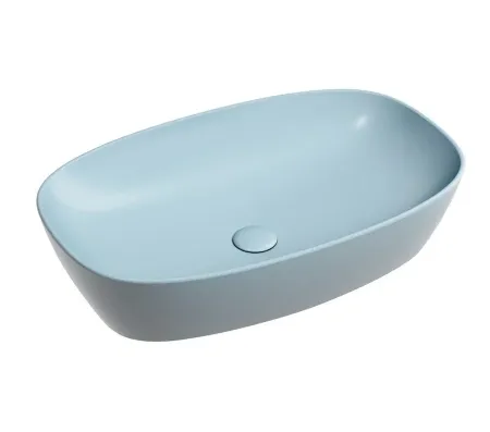 Умывальник Ceramicanova Element CN6049ML 60см сантехфарфор голубой матовый, CN6049ML