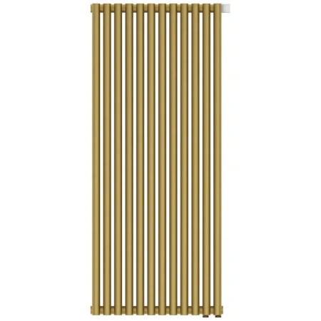 Радиатор трубчатый Сунержа Эстет-00 EU50, 12 секций, нижнее подключение, цвет матовое золото, 032-0322-1212