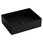 Раковина Ceramicanova Element CN6069MB, 47 см, сантехфарфор, цвет черный матовый
