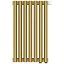 Радиатор отопления Сунержа Эстет-00 EU50, 7 секции, нижнее подключение, цвет матовое золото, 032-0322-5007