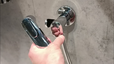 Гигиенический душ Hansgrohe Bidette S, 1jet, шланг и держатель, хром, 29232000 Гигиенический душ Hansgrohe Bidette S, 1jet, шланг и держатель, хром, 29232000