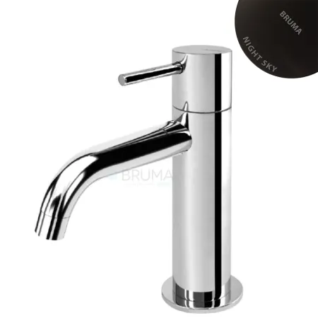 Смеситель для раковины Bruma Lusitano, черный матовый, на 1 воду, 1073801NS