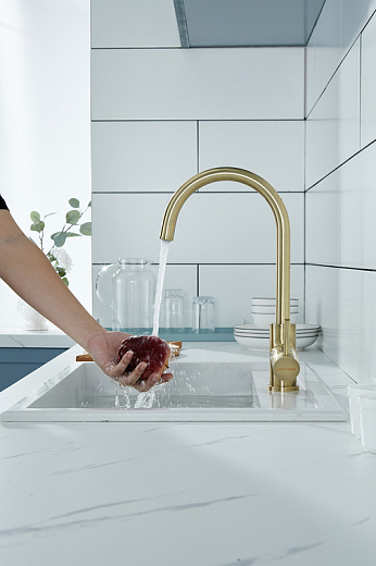 Смеситель PAULMARK ESSEN Es213211-BR, (бронза)