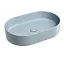 Умывальник Ceramicanova Element CN6048MHL 60см сантехфарфор серо-голубой, CN6048MHL