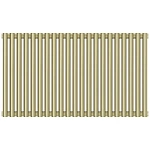 Радиатор отопления Сунержа Эстет-11, 21 секция, боковое подключение, цвет шампань, 020-0302-5021 Радиатор отопления Сунержа Эстет-11, 21 секция, боковое подключение, цвет шампань, 020-0302-5021