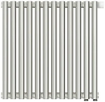 Радиатор стальной трубчатый Сунержа Эстет-11 EU50, ширина 55 см, высота 50 см, 12 секций, нижнее подключение левое EU50/правое EU50, хром, 00-0312-5012 Радиатор стальной трубчатый Сунержа Эстет-11 EU50, ширина 55 см, высота 50 см, 12 секций, нижнее подключение левое EU50/правое EU50, хром, 00-0312-5012
