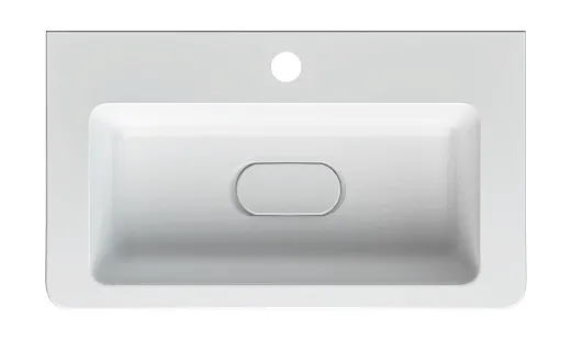 Умывальник Madera Modul Slim 60х36см литьевой мрамор, 4627173210904