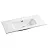 Раковина Ceramicanova Element CN7003 101 x 46.5 x 18 см, встраиваемая, прямоугольная, с переливом, сантехфарфор