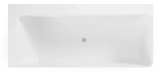 Ванна из искусственного камня Belux Турин ТУ-1600 L 160х70см левая, solid surface, белый матовый 18, 4810924289193