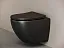 Инсталляция Ceramicanova Envision с унитазом Ceramicanova Metropol CN4002MB_1001B_1000 Rimless CN4002MB, крышка микролифт, сантехфарфор, клавиша Round чёрный матовый