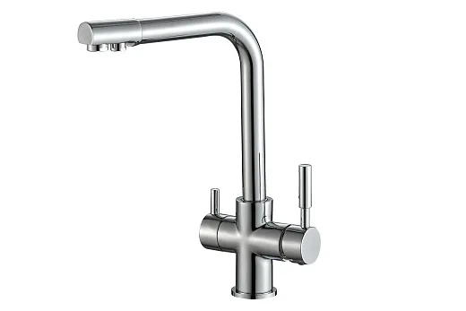 Смеситель для кухни ZorG Steel Hammer SH 552 хром