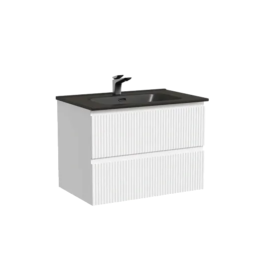 Тумба под раковину Sancos Snob R SNR70W, 70 см подвесная, Bianco