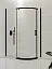Душевой уголок New Trendy NEW KOMFORT BLACK 100x80x195
