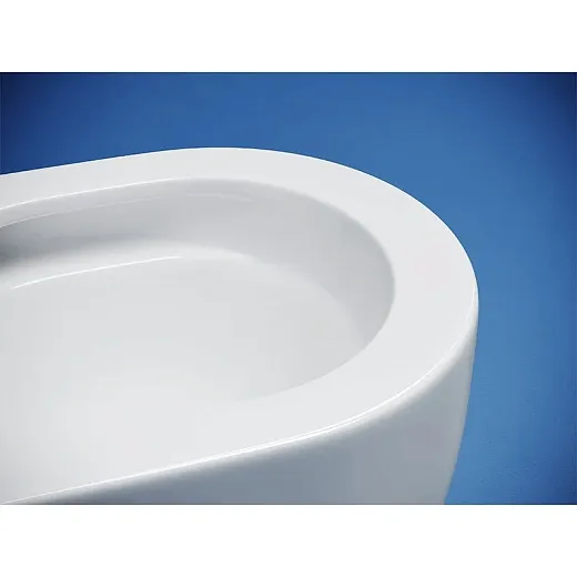 Напольный унитаз Ceramicanova Metropol CN4001T, безободковый, смыв торнадо, сиденье микролифт, белый