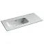 Умывальник Ceramicanova Element CN7003L/CN7003R 100см сантехфарфор чаша слева/чаша справа, CN7003L/CN7003R