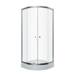 Душевой уголок Тритон Альфа Хром А1 100x100 (низкий поддон / стекла прозрачные)