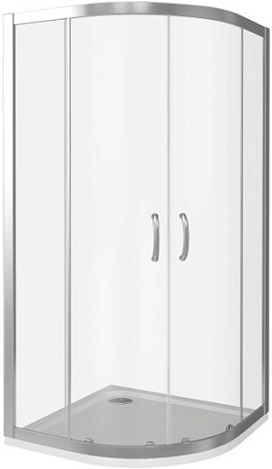 Душевой уголок GoodDoor INFINITY R-80-C-CH 80x80