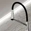 Смеситель для кухонной мойки Sancos Pride SC4011BNG, с гибким изливом, цвет нержавеющая сталь