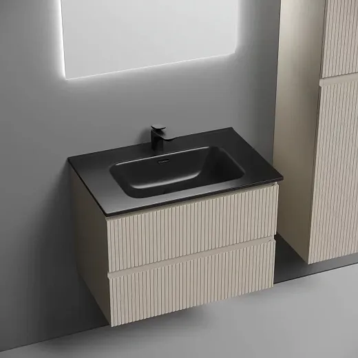 Тумба под раковину Sancos Snob T SNT70CE, 70 см подвесная, Beige Soft