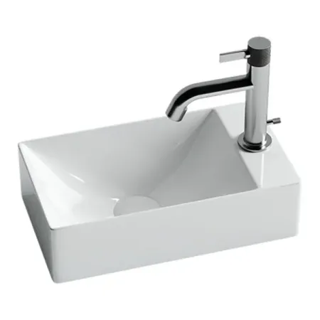 Умывальник Ceramicanova CN5007 37.5х21.5х10см накладной прямоугольный без перелива, CN5007