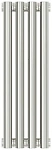 Радиатор стальной трубчатый Сунержа Эстет-00, ширина 20 см, высота 50 см, 4 секции, боковое подключение, хром, 00-0332-5004