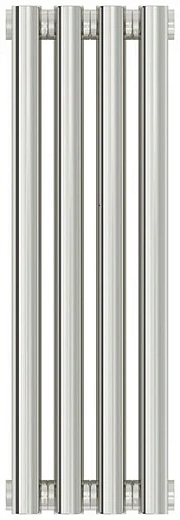 Радиатор стальной трубчатый Сунержа Эстет-00, ширина 20 см, высота 50 см, 4 секции, боковое подключение, хром, 00-0332-5004