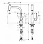 Смеситель Hansgrohe Talis Select S 220 72822800 для кухонной мойки, сталь