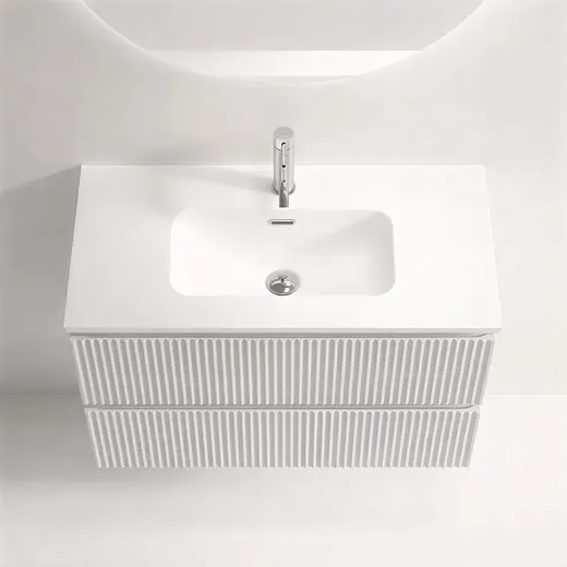 Тумба под раковину Sancos Snob R SNR80/39W, 80 см, подвесная, Bianco