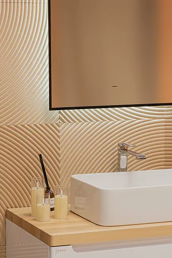 Зеркало Raval Альтера Black 60х70 бесконтакт, AltBl.02.600x700/W/RL