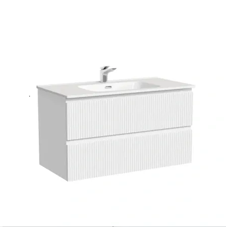 Тумба под раковину Sancos Snob T SNT90W, 90 см подвесная, Bianco