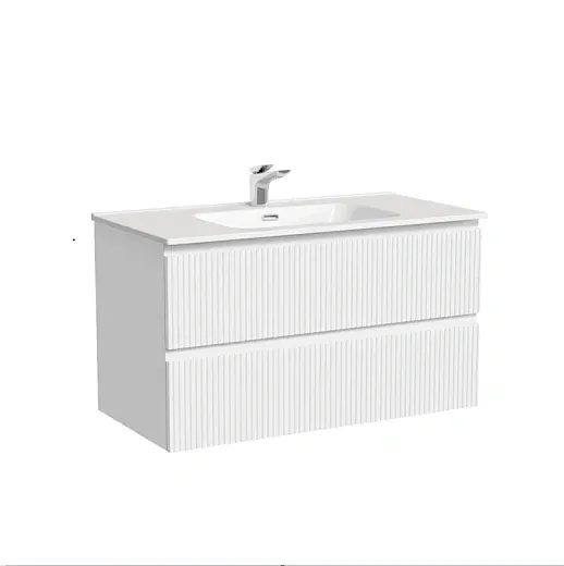Тумба под раковину Sancos Snob T SNT90W, 90 см подвесная, Bianco