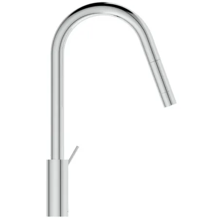 Смеситель для кухонной мойки Ideal Standard GUSTO BD414AA с высоким трубчатым вытяжным изливом R-типа