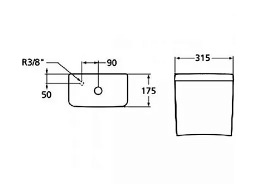 Бачок для унитаза Ideal Standard Connect E797001