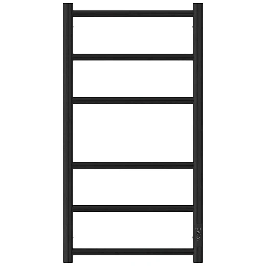 Полотенцесушитель электрический Стилье Формат 27 17528-8040, 800 x 400, ширина 43.2 см, высота 80 см, черный, МЭМ справа