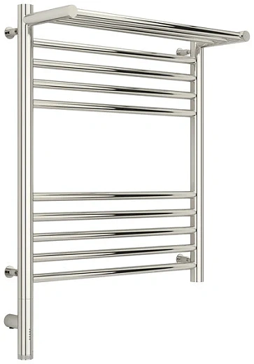 Полотенцесушитель электрический Сунержа Богема 3.0 600x500 с полкой, хром, L/R