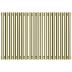 Радиатор отопления Сунержа Эстет-00, 18 секций, боковое подключение, цвет шампань, 020-0332-5018