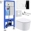 Комплект инсталляции с унитазом 6 в 1 Roxen StounFix Dual Fresh 913681 (состоит из: 710200, Santi 410260CH, 530120-01) Комплект инсталляции с унитазом 6 в 1 Roxen StounFix Dual Fresh 913681 (состоит из: 710200, Santi 410260CH, 530120-01)