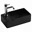 Умывальник Ceramicanova Element 40см подвесной черный матовый, CN5046MB