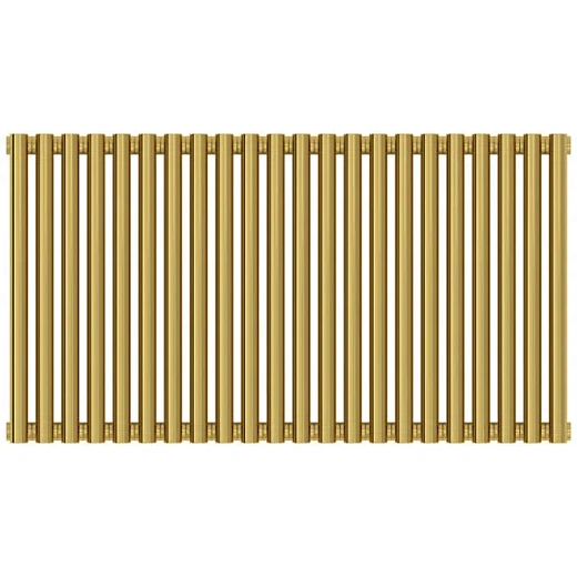 Радиатор трубчатый Сунержа Эстет-00, 22 секции, боковое подключение, цвет золото, 03-0332-5022