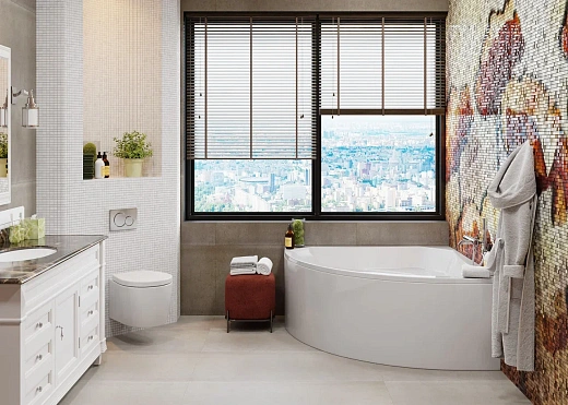 Акриловая ванна VAGNERPLAST VERONELA CORNER 140x140