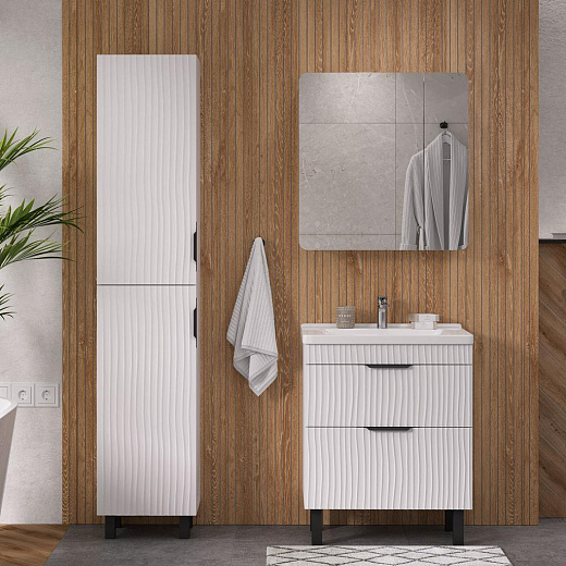 Тумба напольная Volna Lotty 80.2Y белая