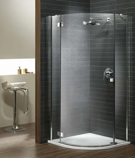 Душевой уголок Radaway Almatea PDJ, 90 х 90 х 195 см, стекло прозрачное, профиль хром, L/R 30602-01-01N