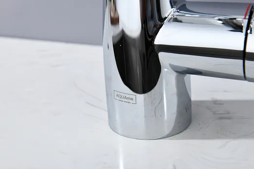 Смеситель для кухни Cucina с выдвижным L-образным изливом, хром (AQM9902CR)