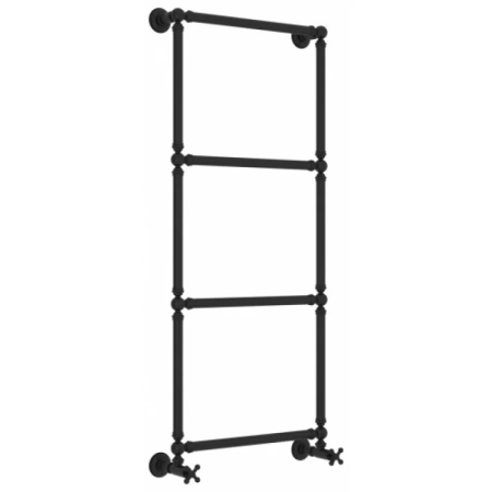 Полотенцесушитель водяной Сунержа Ренессанс 1304 31-0280-1250, 1200x500, цвет матовый черный