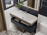 4627173210690 Раковина Madera Pulsus 80x45 см литьевой мрамор 4627173210690 Раковина Madera Pulsus 80x45 см литьевой мрамор