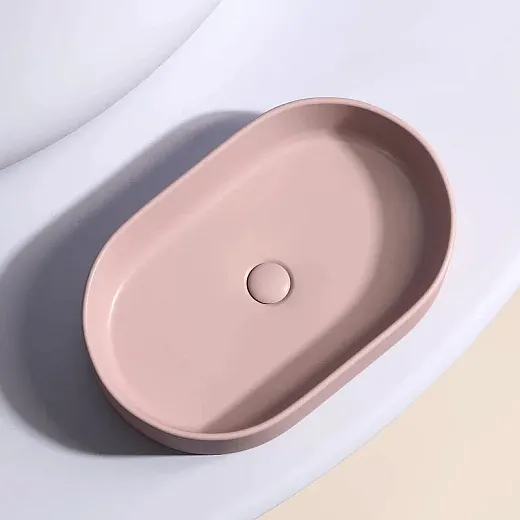 Умывальник Ceramicanova Element CN6048MP 60см сантехфарфор розовый матовый, CN6048MP