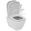 Унитаз безободковый подвесной Ideal Standard i.life S с сиденьем и крышкой T473701, технология RimLS+, T473801