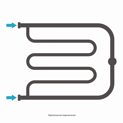 Полотенцесушитель водяной Сунержа Лира, 500x650, цвет шампань, 020-0011-5065